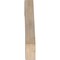 Ekena Millwork 5 1/2"W x 30"D x 36"H Westlake Smooth Knee Brace, Douglas Fir BRC06X30X36WTL00SDF - alternate 2
